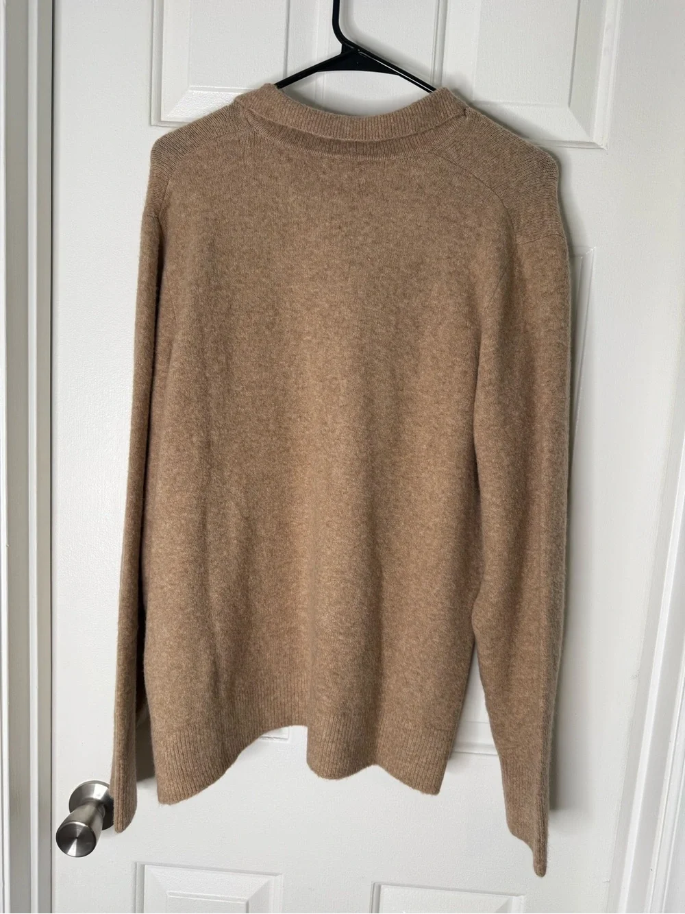 J.Crew Camel V-Neck Sweater